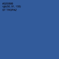 #325B9B - St Tropaz Color Image