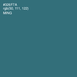 #326F7A - Ming Color Image