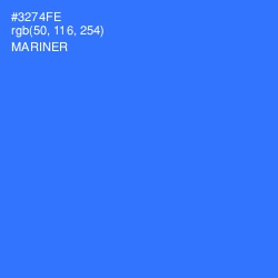 #3274FE - Mariner Color Image