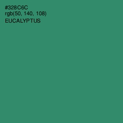 #328C6C - Eucalyptus Color Image