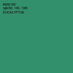 #32916C - Eucalyptus Color Image