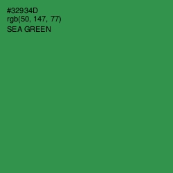 #32934D - Sea Green Color Image