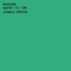 #32AD80 - Jungle Green Color Image