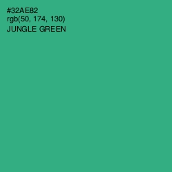 #32AE82 - Jungle Green Color Image