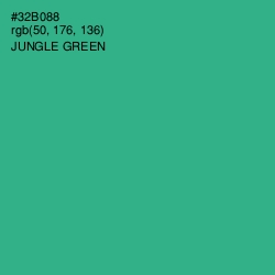 #32B088 - Jungle Green Color Image