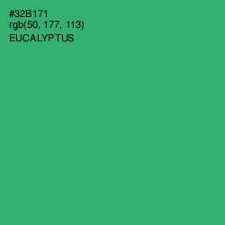 #32B171 - Eucalyptus Color Image