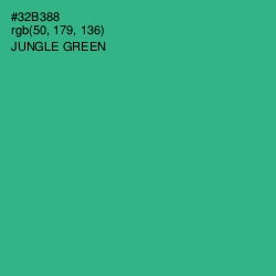 #32B388 - Jungle Green Color Image