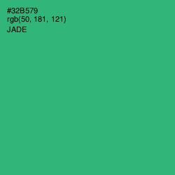 #32B579 - Jade Color Image