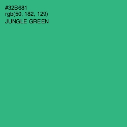 #32B681 - Jungle Green Color Image