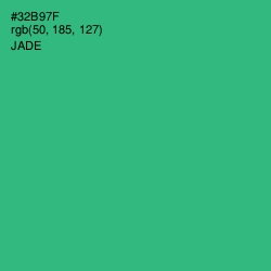 #32B97F - Jade Color Image