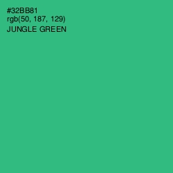 #32BB81 - Jungle Green Color Image