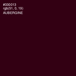 #330013 - Aubergine Color Image