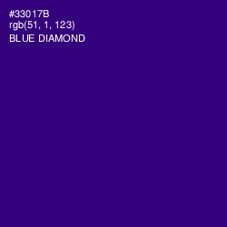 #33017B - Blue Diamond Color Image