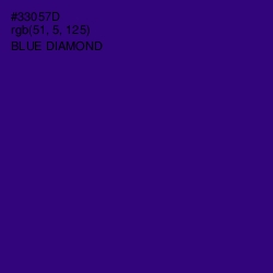 #33057D - Blue Diamond Color Image