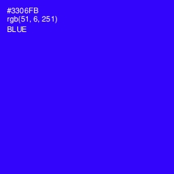 #3306FB - Blue Color Image