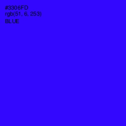 #3306FD - Blue Color Image