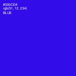 #330CEA - Blue Color Image