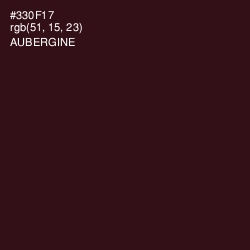 #330F17 - Aubergine Color Image