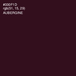 #330F1D - Aubergine Color Image