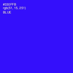 #330FFB - Blue Color Image