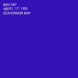 #3311B7 - Governor Bay Color Image