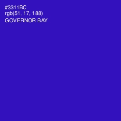 #3311BC - Governor Bay Color Image
