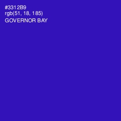 #3312B9 - Governor Bay Color Image