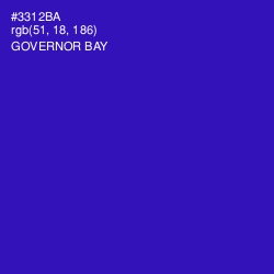 #3312BA - Governor Bay Color Image