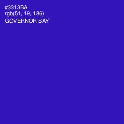 #3313BA - Governor Bay Color Image