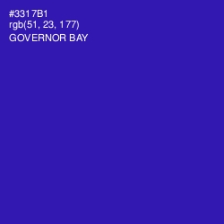 #3317B1 - Governor Bay Color Image