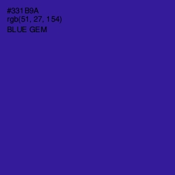 #331B9A - Blue Gem Color Image