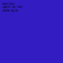 #331DC2 - Dark Blue Color Image