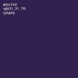#331F4E - Grape Color Image