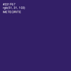 #331F67 - Meteorite Color Image