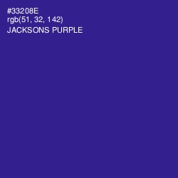 #33208E - Jacksons Purple Color Image