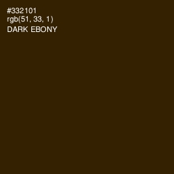 #332101 - Dark Ebony Color Image