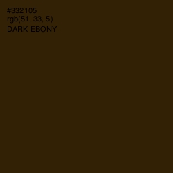 #332105 - Dark Ebony Color Image