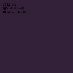 #33213A - Blackcurrant Color Image