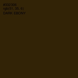 #332306 - Dark Ebony Color Image