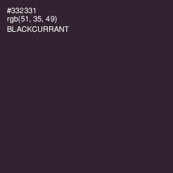 #332331 - Blackcurrant Color Image