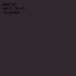 #33272F - Thunder Color Image