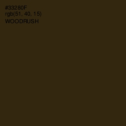 #33280F - Woodrush Color Image