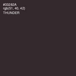 #33282A - Thunder Color Image