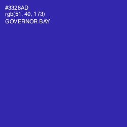 #3328AD - Governor Bay Color Image