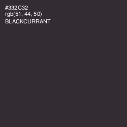 #332C32 - Blackcurrant Color Image