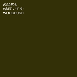 #332F06 - Woodrush Color Image