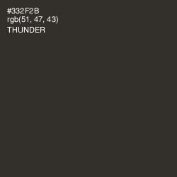 #332F2B - Thunder Color Image