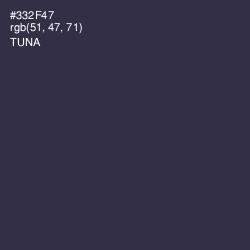 #332F47 - Tuna Color Image