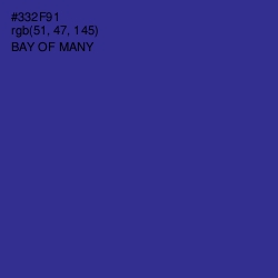 #332F91 - Bay of Many Color Image