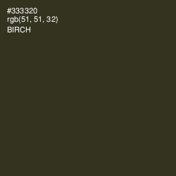 #333320 - Birch Color Image